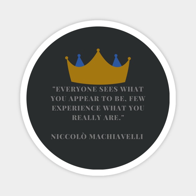 Niccolo Machiavelli quote Magnet by How To Love Lit Podcast